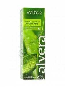 Solutie p/pastrarea lent. de contact Alvera (+ container)