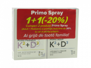 Primo Adult K2 + D3 + Primo Pediatric K2 + D3