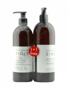 Ziaja Baltic Home Spa Fit ser corp hidratant + Gel dus