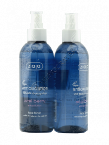 Ziaja Acai Berry toner fata cu acid hyaluronic (1+1)