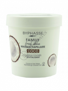 Byphasse Family Fresh Delice masca pentru par cocos par vopsit