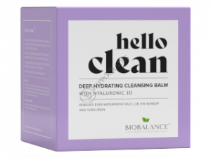 BIO BALANCE Hello Clean Balsam de curatare 3 in 1 cu ac. hialuronic p/u toate tipurile de piele