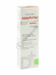 Gerovital H3 Derma+ ser concentrat cu aplicare locala