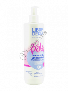 Librederm Baby Crema-Gel pentru spălare nou-născuți, bebeluși si copii