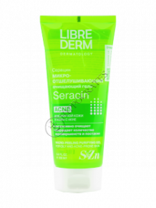 Librederm Seracin gel de curățare micro-exfoliant pentru pielea cu imperfecțiuni severe