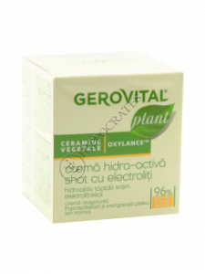 Gerovital Plant crema Hidra-Activa SHOT Cu electroliti