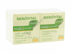 Gerovital Plant Pachet Promo crema hidr + crema antirid SPF 15