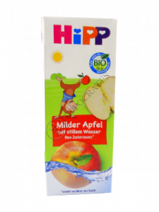 HIPP BIO Suc de mere cu apa minerala  plata (de la 1 an) /8912/