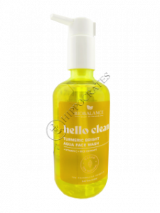 BIO BALANCE Hello Clean spuma de curatare Turmeric Bright