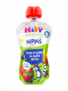 HIPPiS Fructe rosii, mar, para cu fier (de la 1 an) /42513/