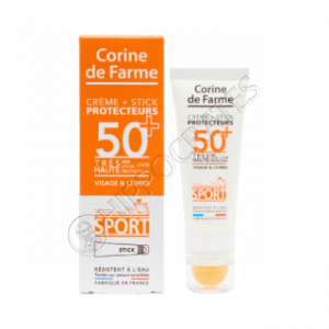 Corine de Farme Sun Crema + stick solar SPF 50+ SPORT