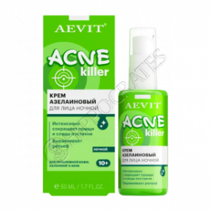 Librederm Aevit Acnekiller crema de noapte azelaica impotriva imperfecțiunilor
