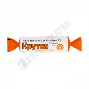 Acid ascorbic cu aroma de portocala (vitamina C)