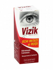 Визик раздраженные и красные глаза