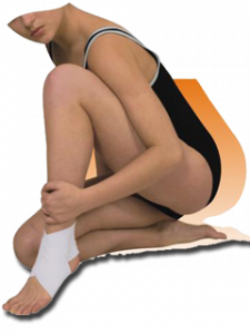 Бинт 9610 эластичный для голеностопа