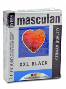 Prezervative Masculan 5XXL Black