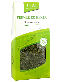 Frunze de izma buna (Menthae)