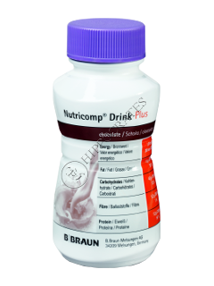 Nutricomp Drink Plus Fibre chocolate