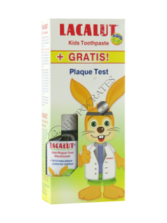 Pasta de dinti p/ru copii LACALUT (4-8) Kids 50ml+ Kids Plaque Test LACALUT 50 ml