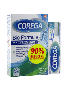 Corega Neutro (Ultra fixare) + Corega Tabs Bioformula