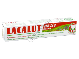 Pasta de dinti LACALUT Active Herbal