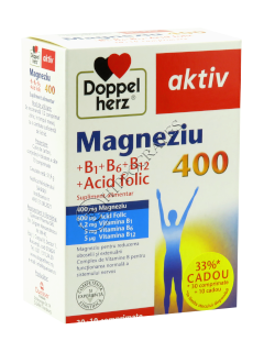 Doppelherz Magneziu + Vit.B + Ac.Folic