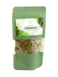 Coriandrum sativum fructe