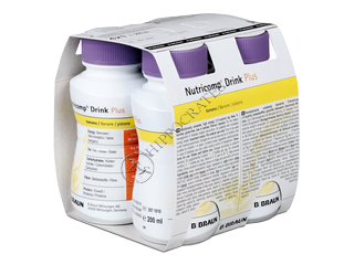 Nutricomp Drink Plus banana (SET 4 fl)