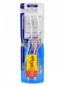 Periuta de dinti Aquafresh CleanFlex Twin new