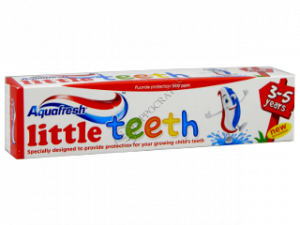 Pasta de dinti pentru copii Aquafresh Little Teeth 3-5 ani