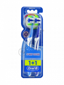 Periuta de dinti Oral-B 5-Way Clean 1+1