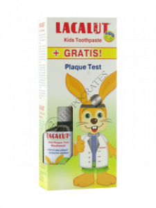 Pasta de dinti p/ru copii LACALUT (4-8) Kids 50ml+ Kids Plaque Test LACALUT 50 ml