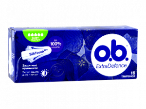 O.B. Super Plus Comfort Extra Defence тампоны