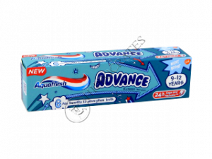 Pasta de dinti pentru copii Aquafresh Advance 9-12 ani