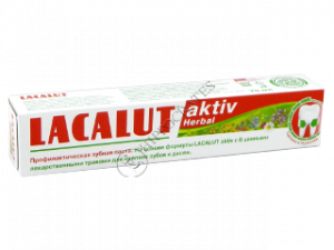 Pasta de dinti LACALUT Active Herbal