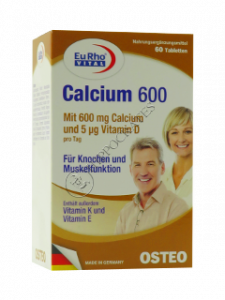 Calcium + vitamin D, K, E