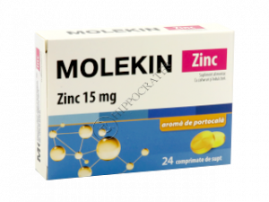 Molekin Zinc aroma de portocala