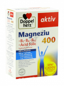 Doppelherz Magneziu + Vit.B + Ac.Folic