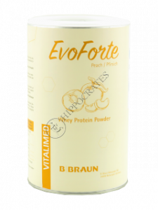 Evo Forte Peach protein powder