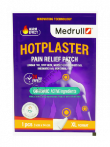 Emplastru MEDRULL Hotplaster 9 x 14 cm