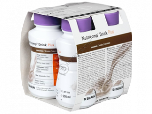 Nutricomp Drink Plus Fibre chocolate (SET 4 fl)